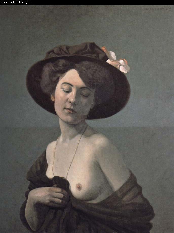 Felix Vallotton Woman in a Black Hat